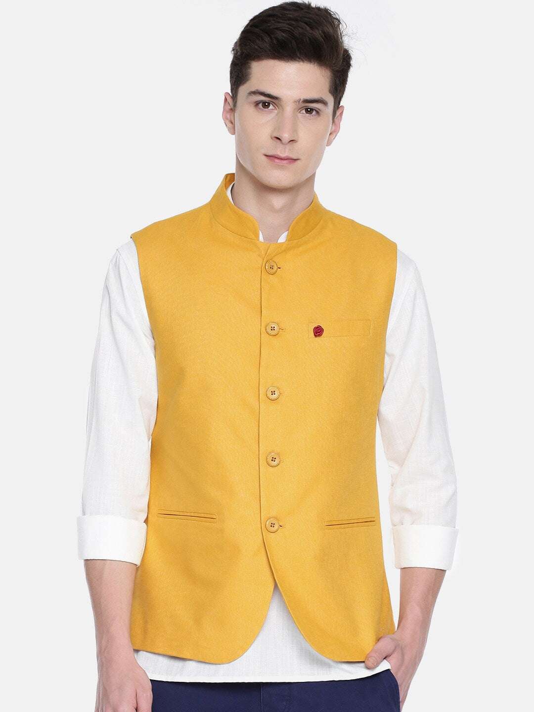 Shop Men Nehru Waistcoat Online.