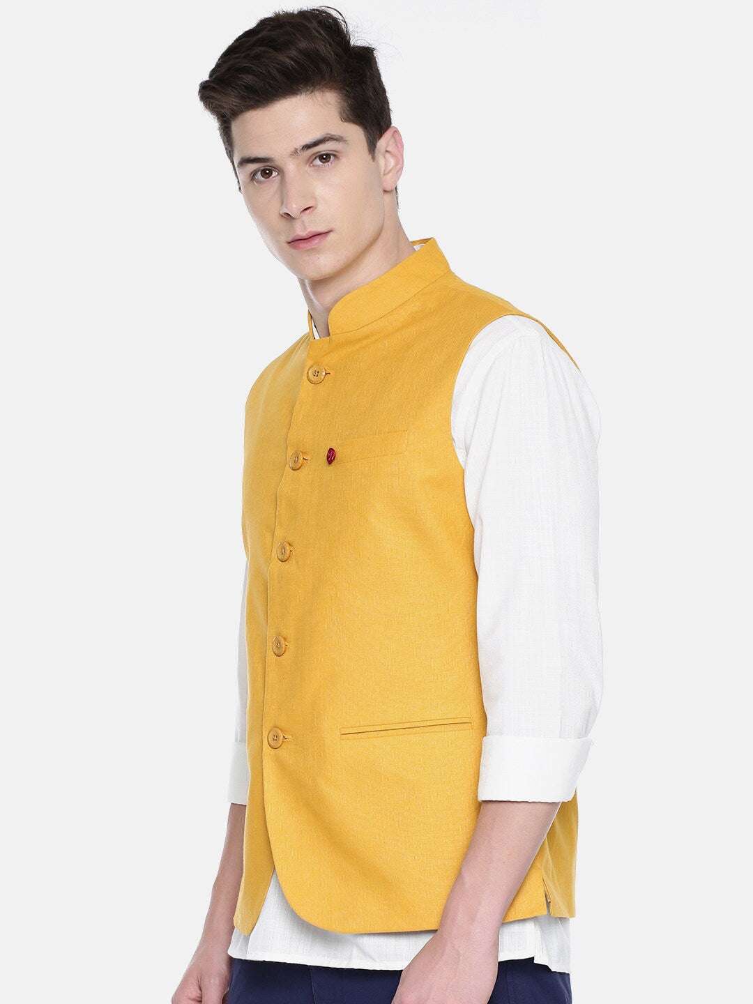 Shop Men Nehru Waistcoat Online.