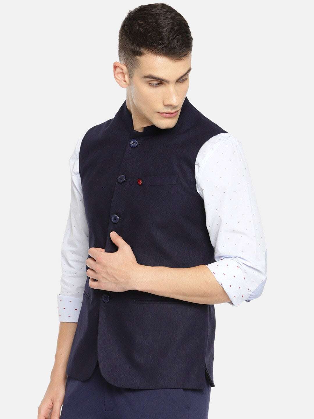 Shop Men Nehru Waistcoat Online.