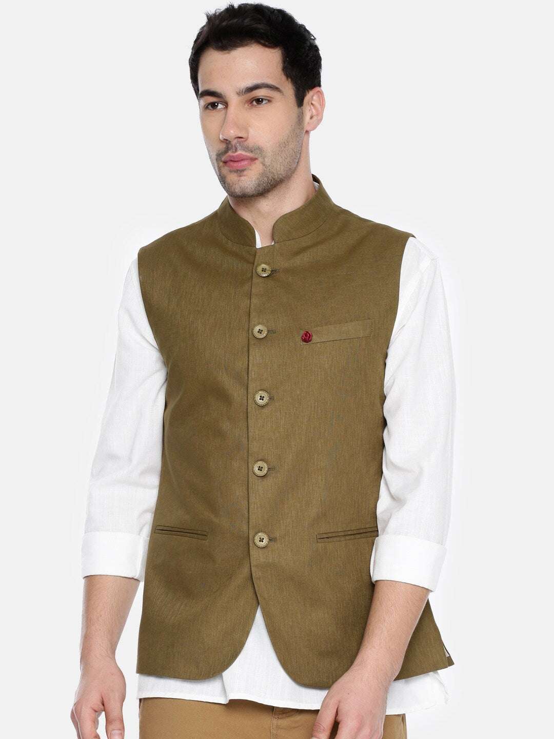 Shop Men Nehru Waistcoat Online.