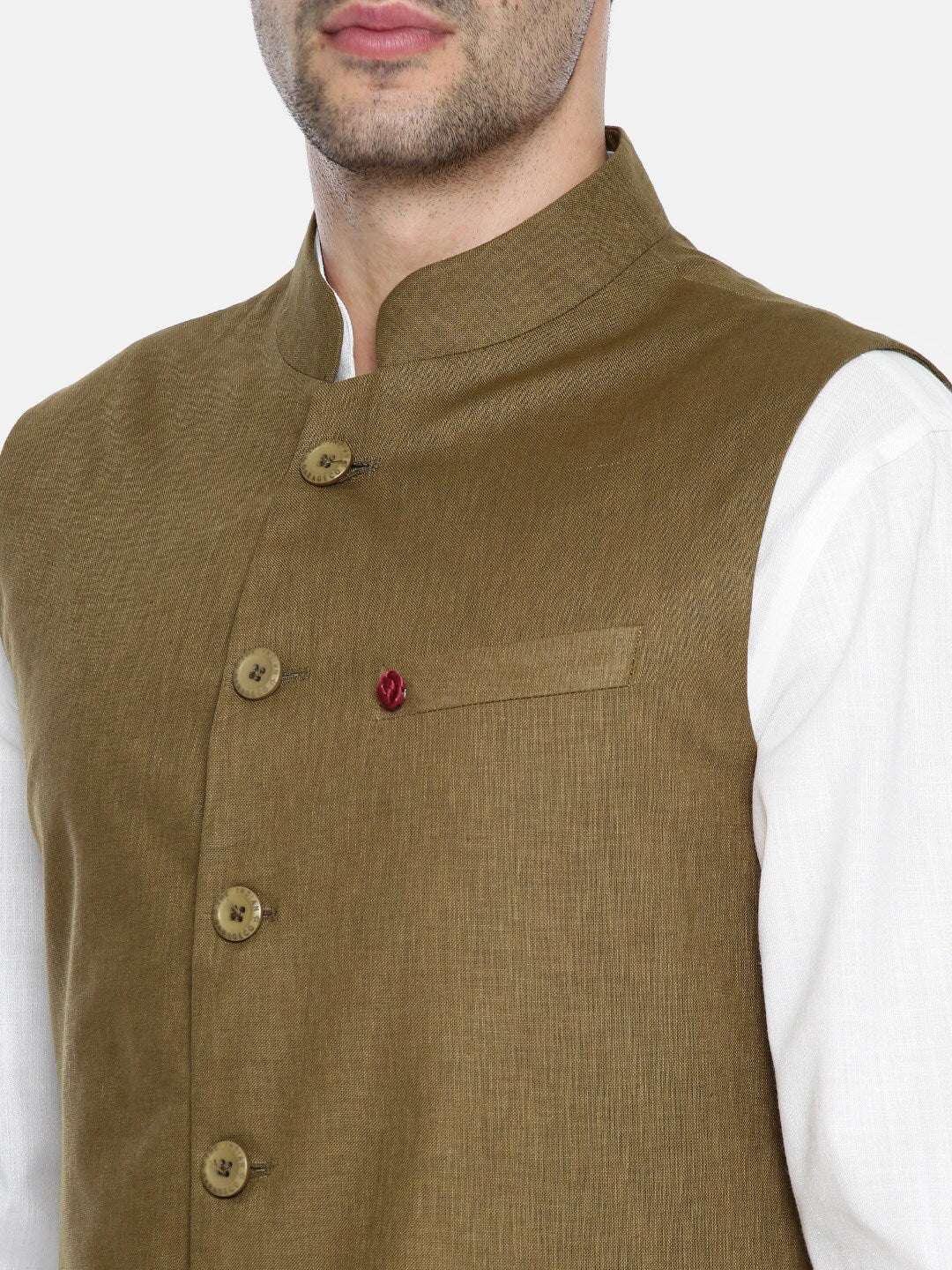 Shop Men Nehru Waistcoat Online.