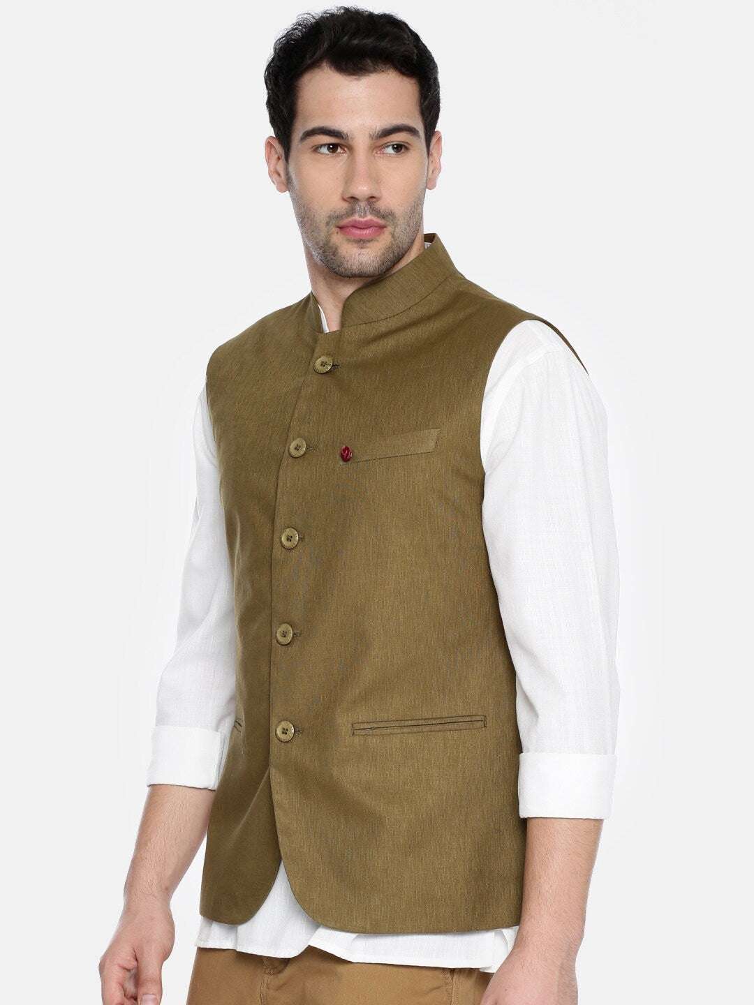 Shop Men Nehru Waistcoat Online.