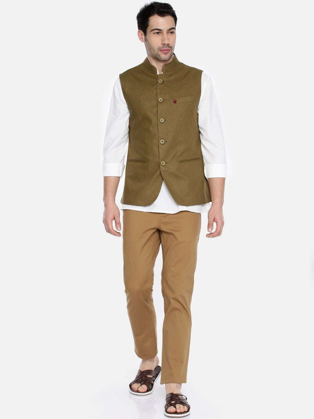 Shop Men Nehru Waistcoat Online.