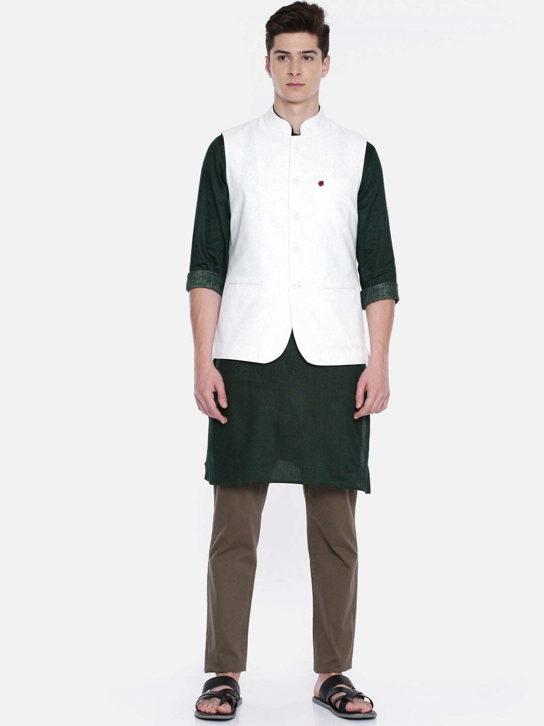 Shop Men Nehru Waistcoat Online.