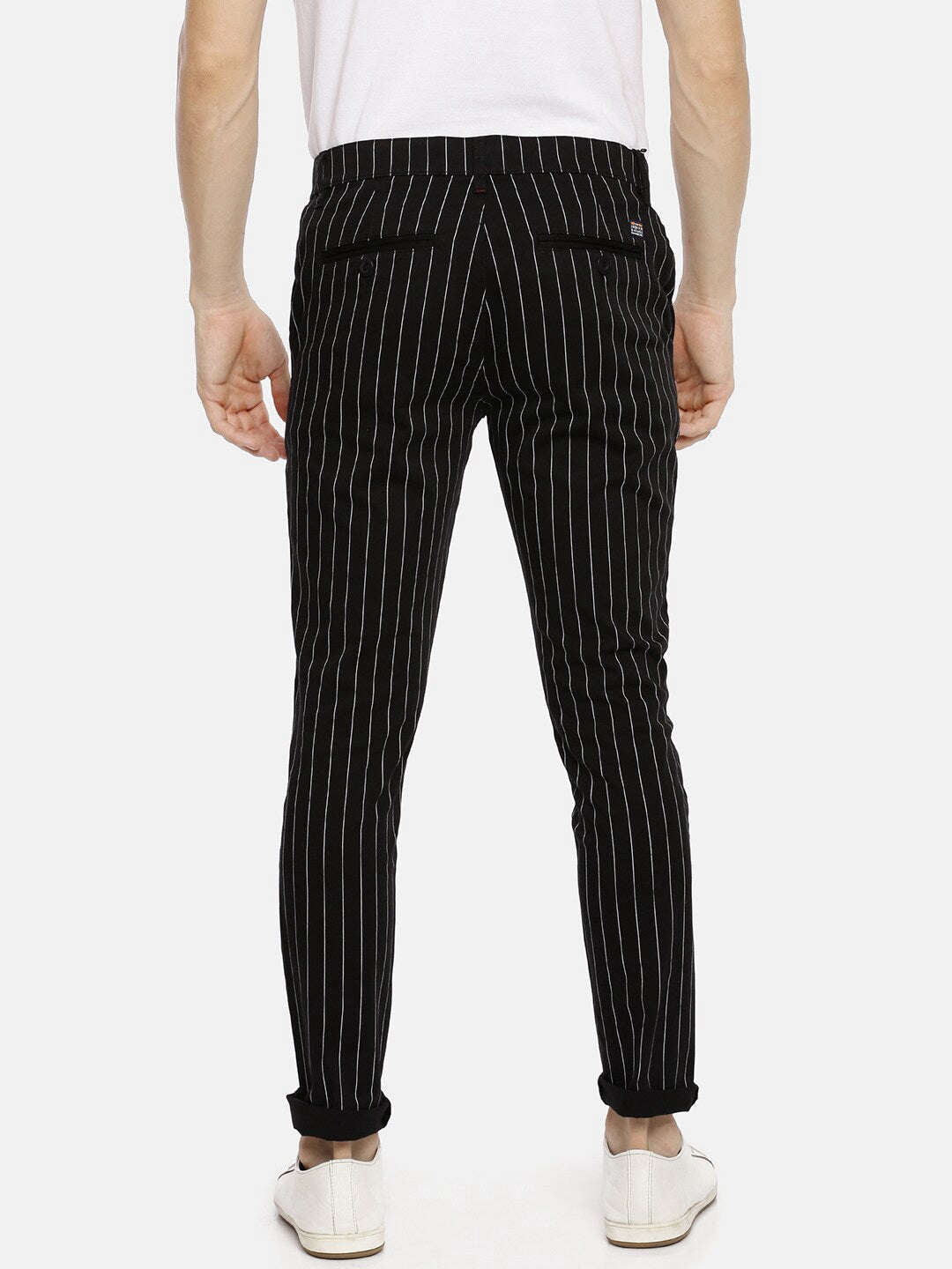 Shop Men Striped Chino Online.