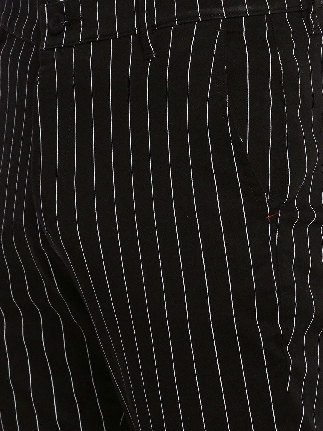 Shop Men Striped Chino Online.