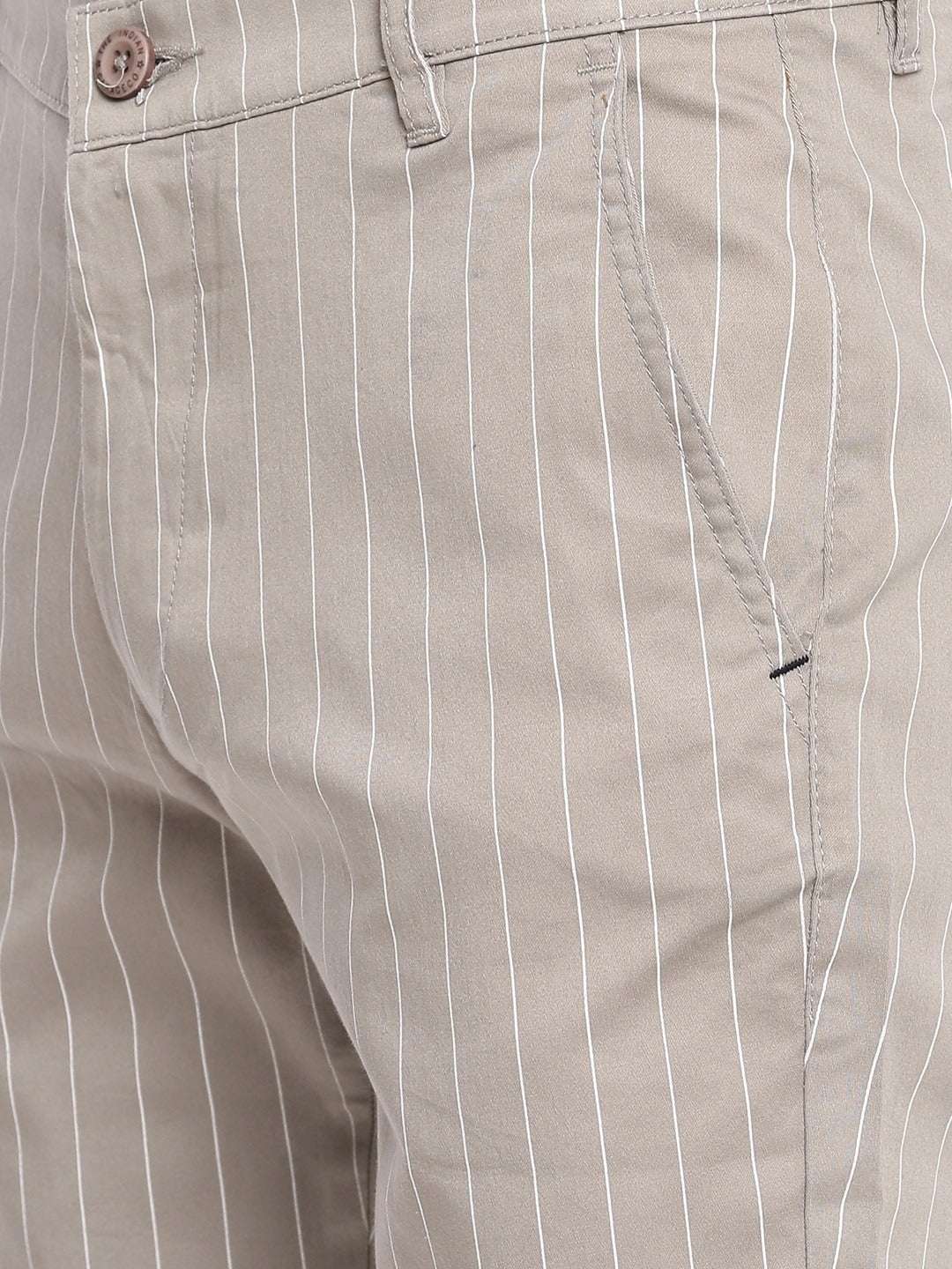 Shop Men Striped Chino Online.