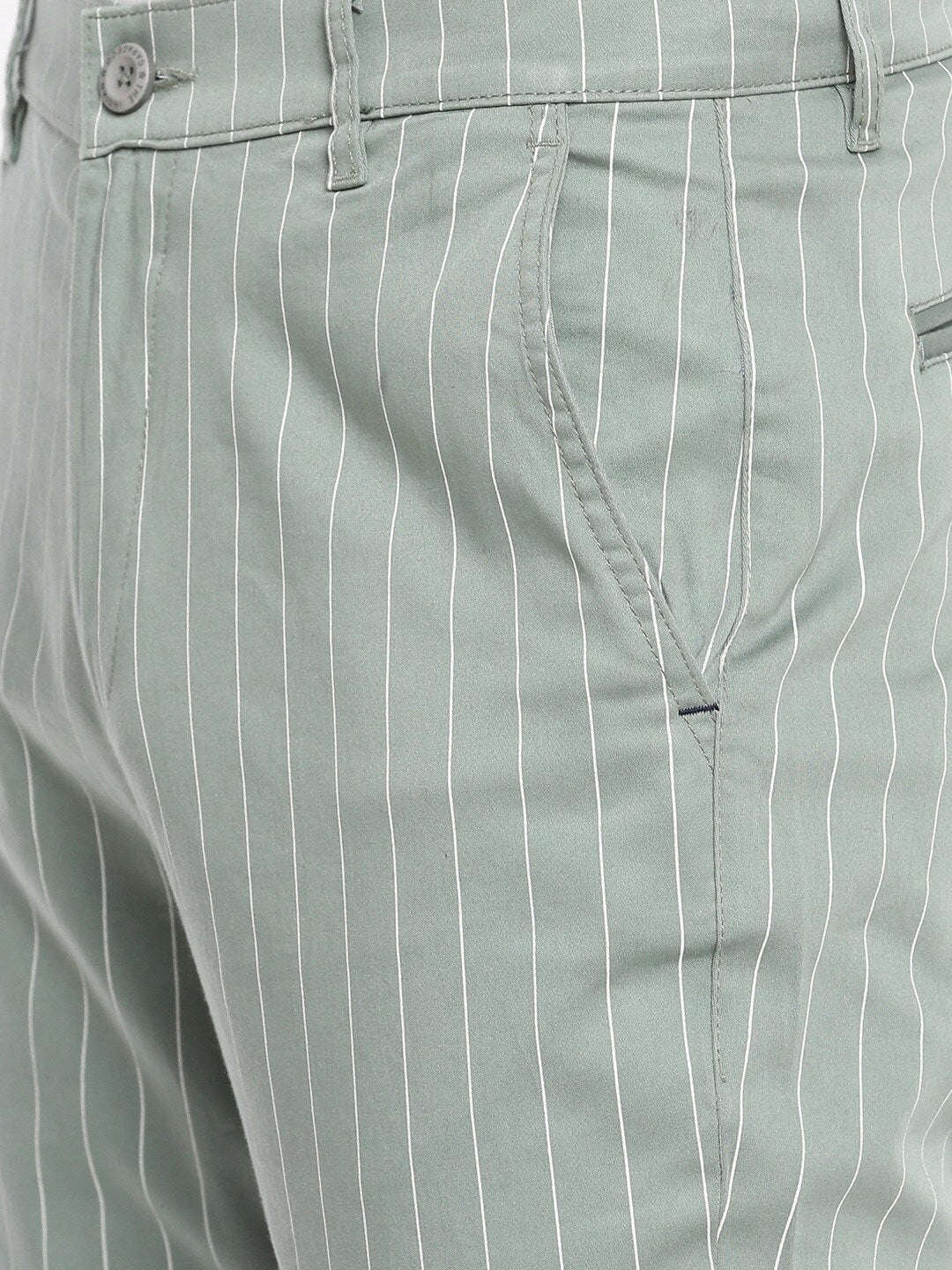 Shop Men Striped Chino Online.