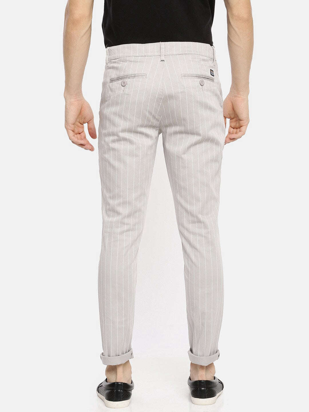 Shop Men Striped Chino Online.