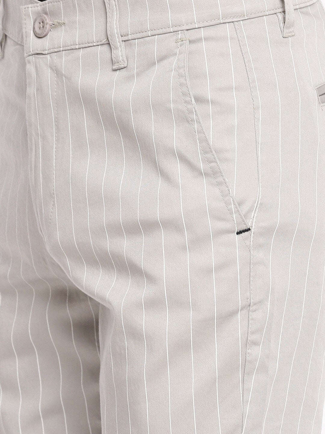 Shop Men Striped Chino Online.