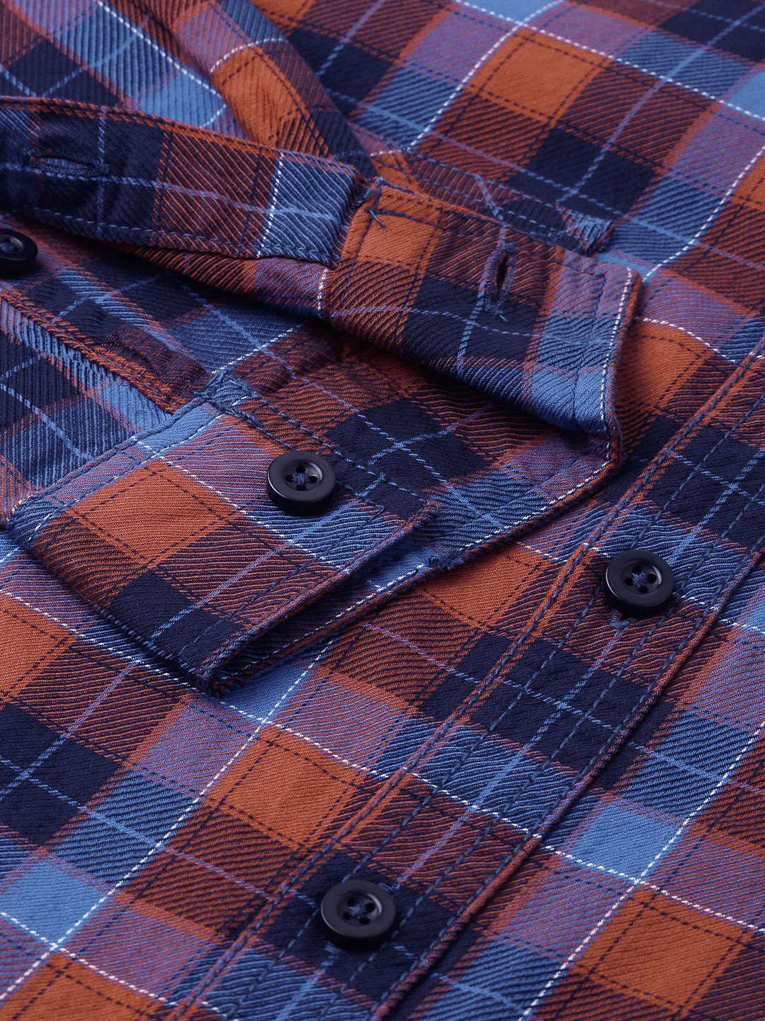 Shop Men Checked Casual Shirt Online.