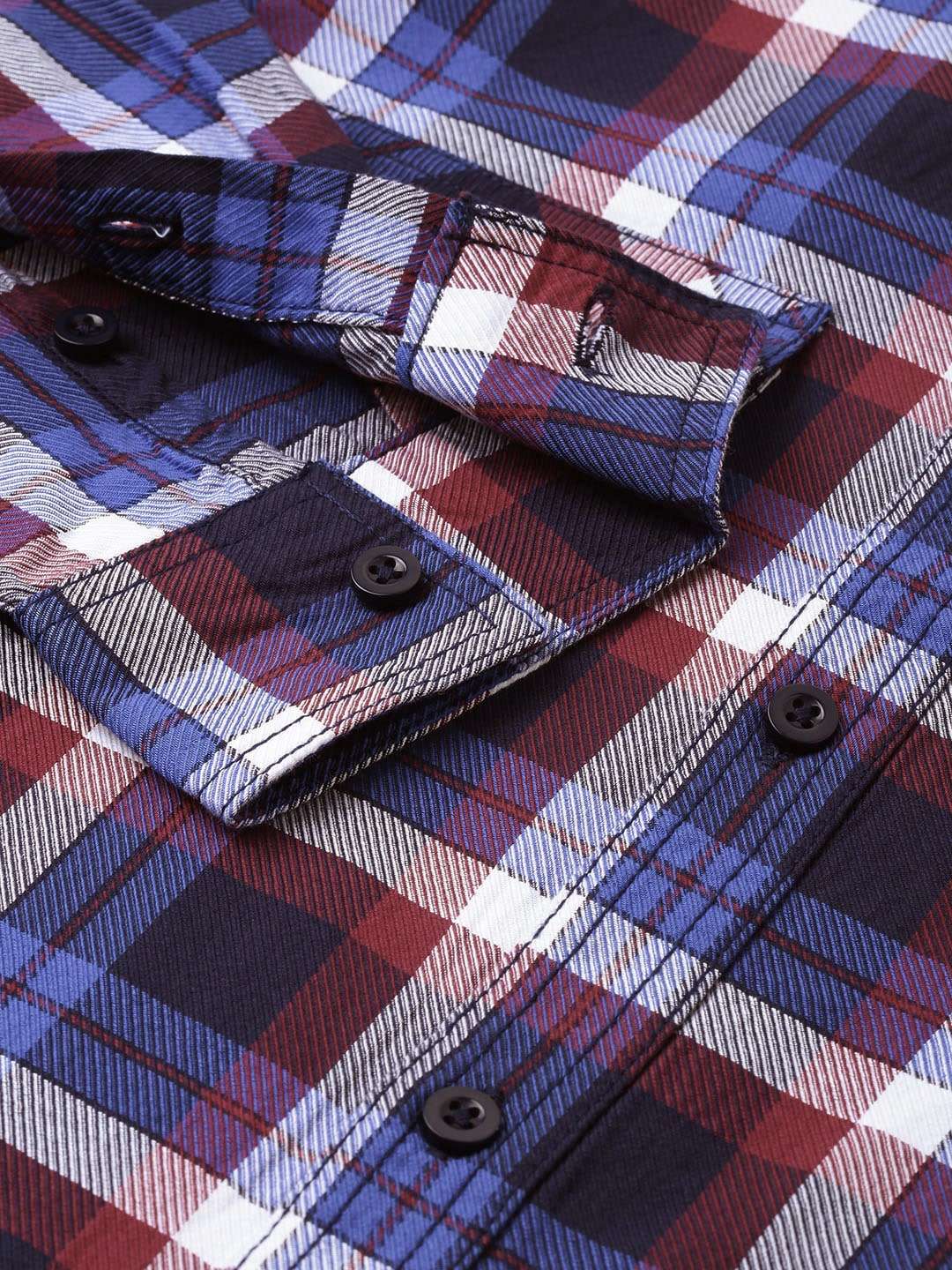 Shop Men Casual Checked Shirt Online.