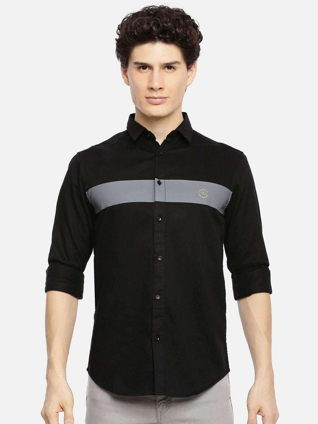 Shop Men Color Block Shirt
Men Solid Shirt Online.