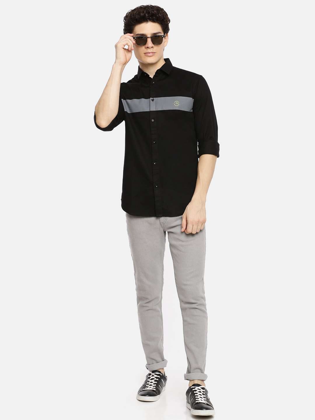 Shop Men Color Block Shirt
Men Solid Shirt Online.