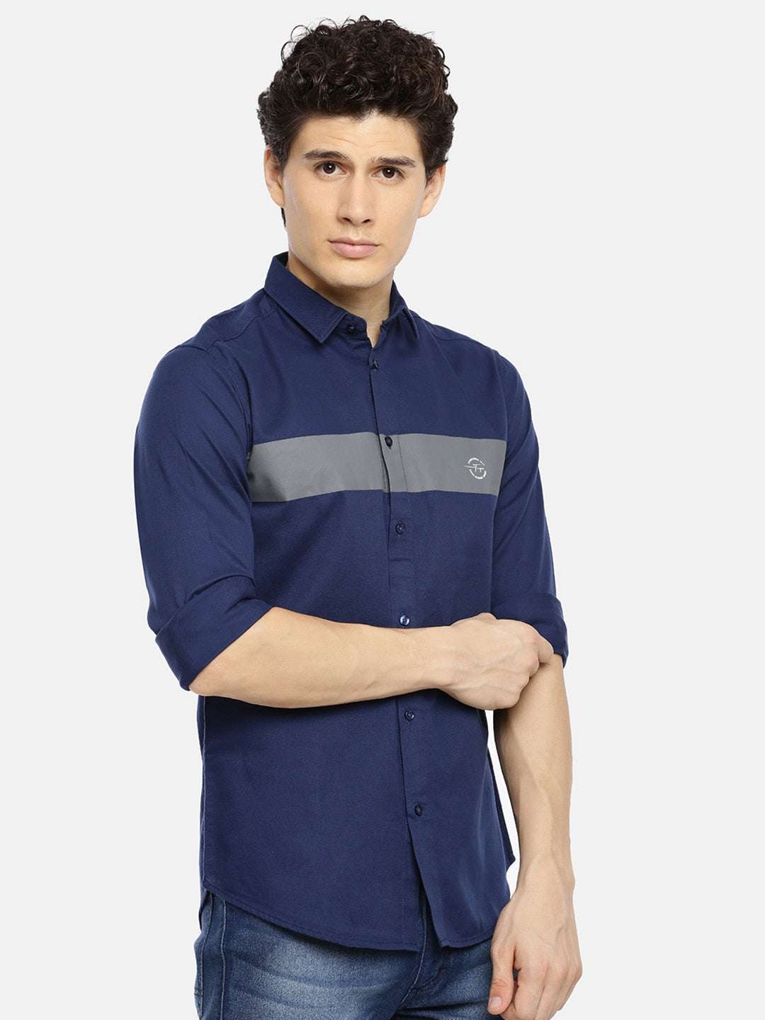 Shop Men Color Block Shirt
Men Solid Shirt Online.