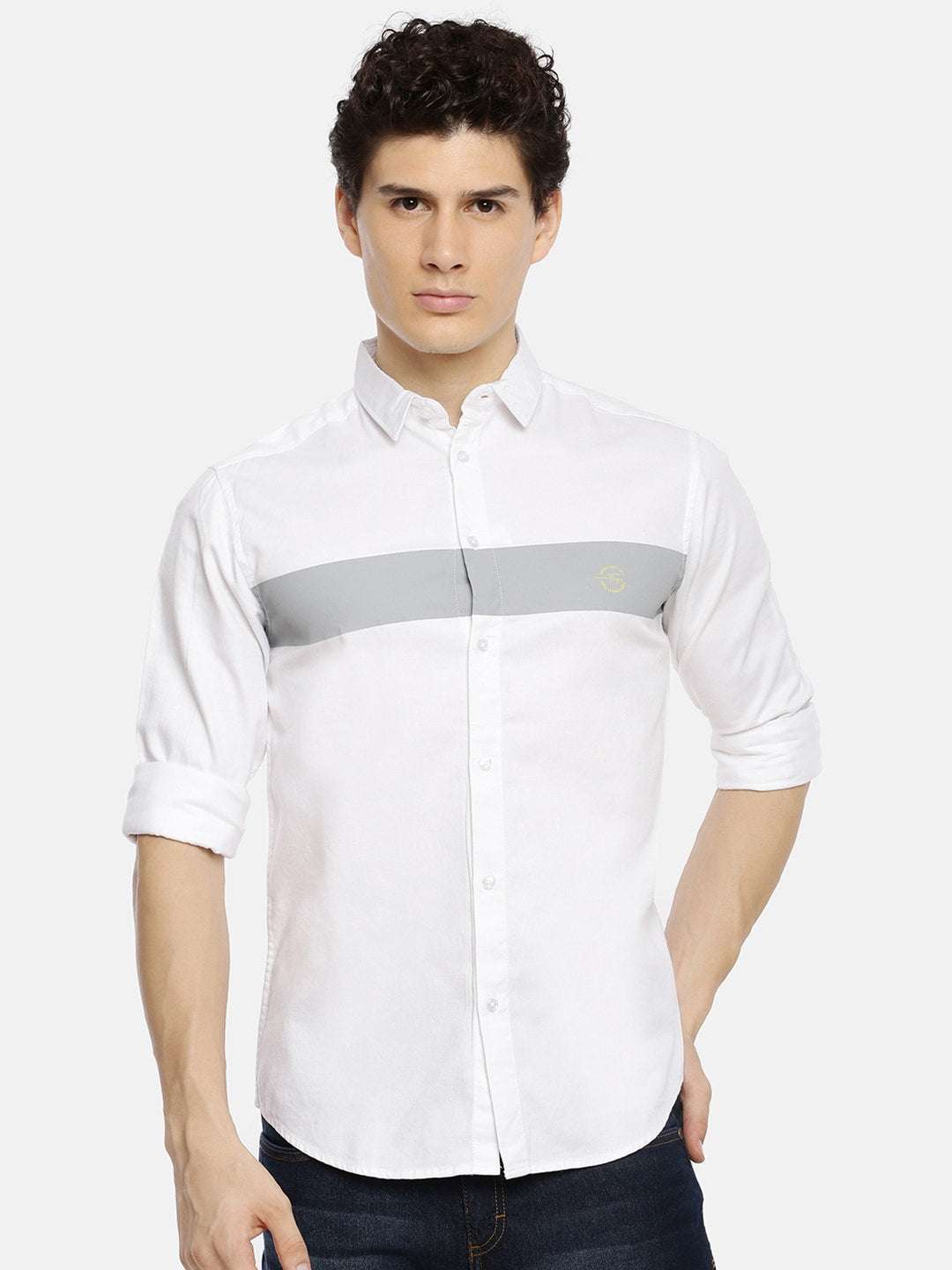 Shop Men Color Block Shirt
Men Solid Shirt Online.