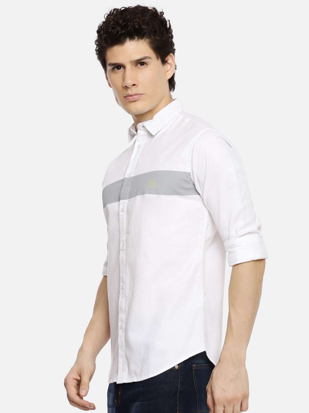 Shop Men Color Block Shirt
Men Solid Shirt Online.