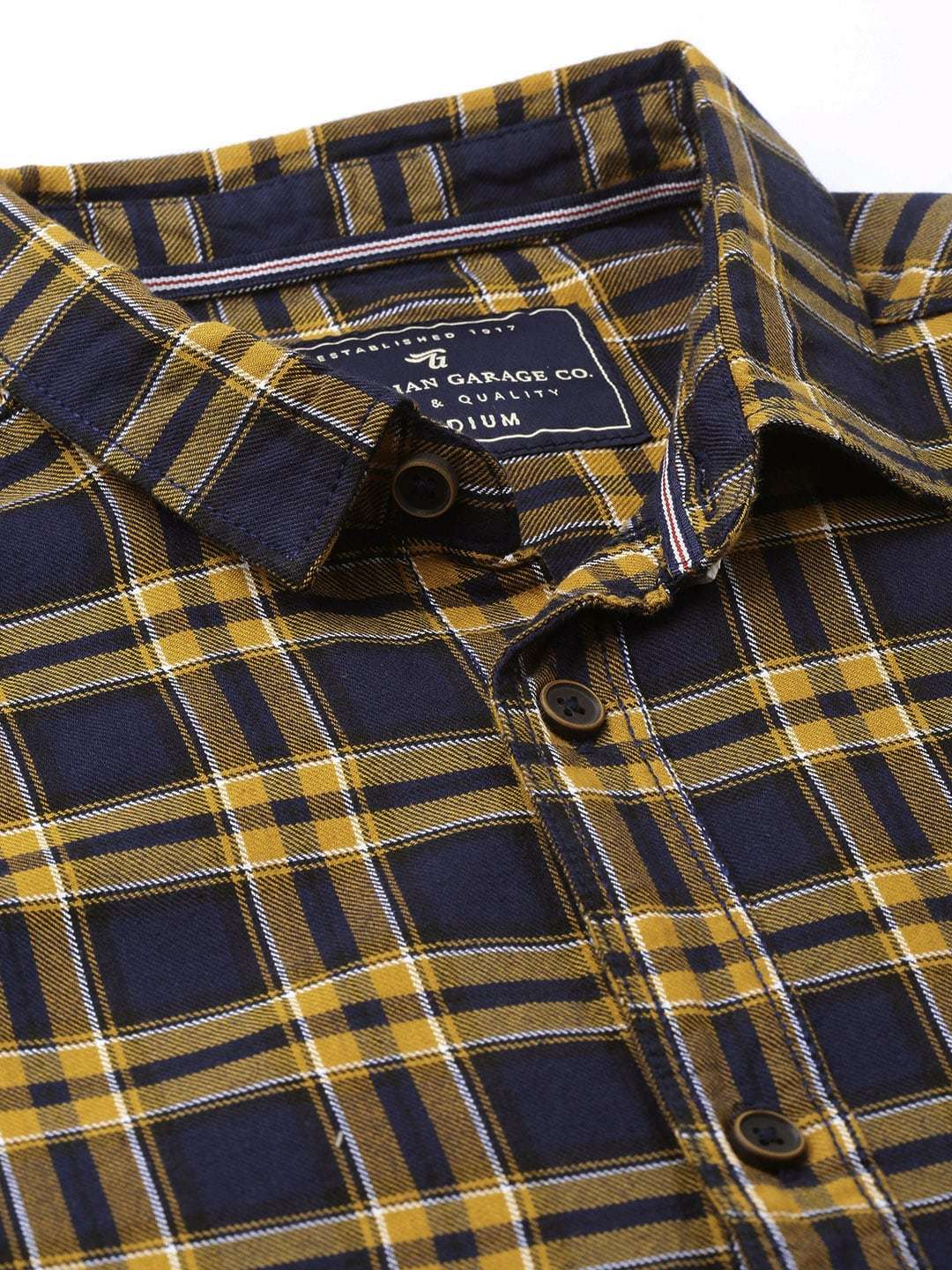 Shop Men Casual Checked Shirt Online.