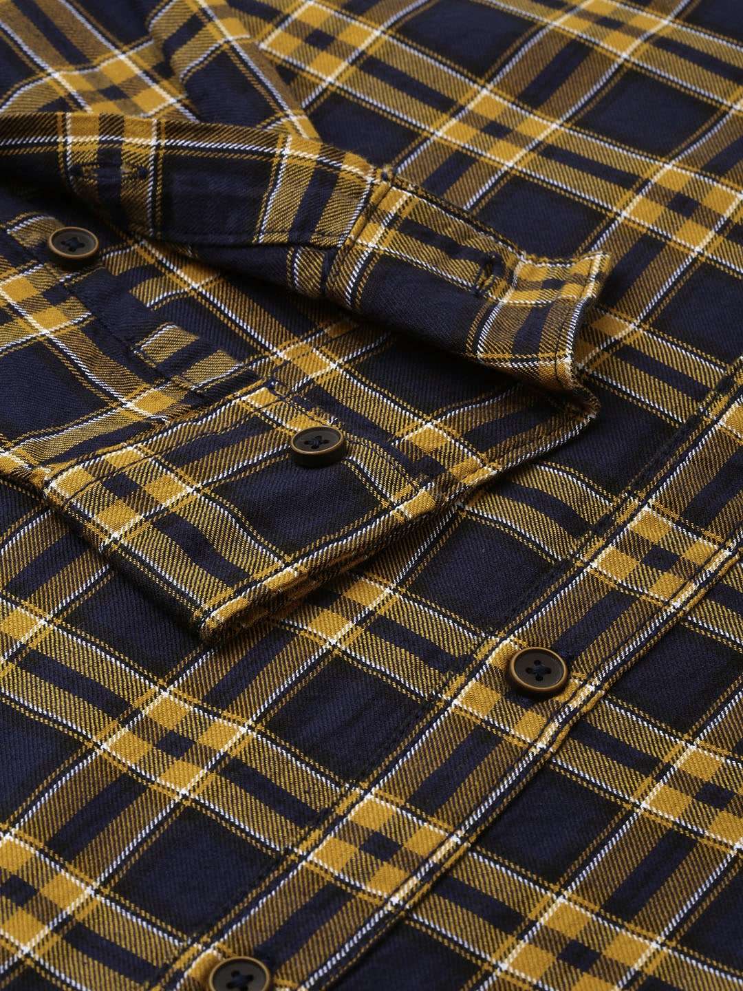 Shop Men Casual Checked Shirt Online.