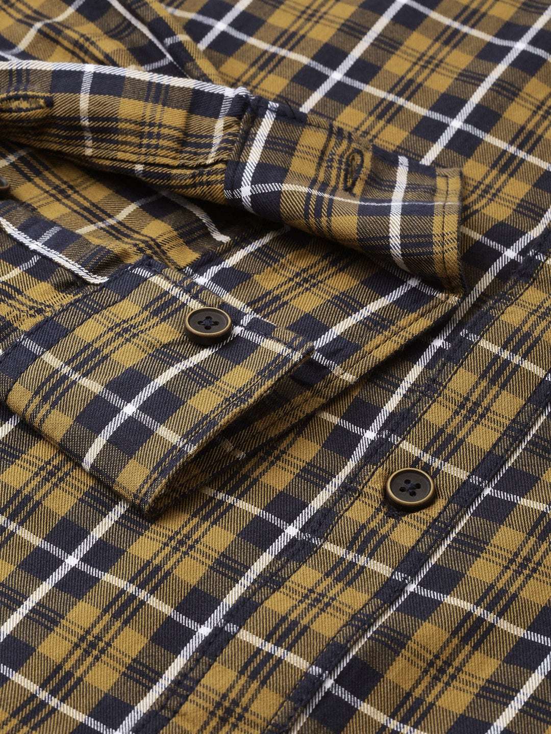 Shop Men Casual Checked Shirt Online.