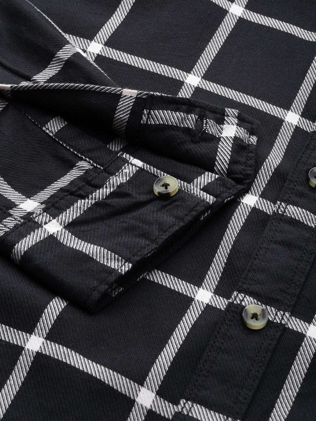 Shop Men Checked Shirt Online.