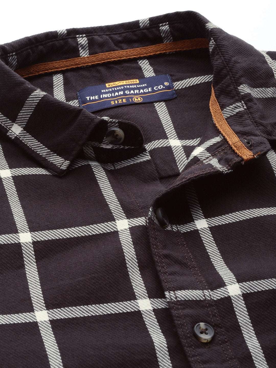 Shop Men Checked Shirt Online.