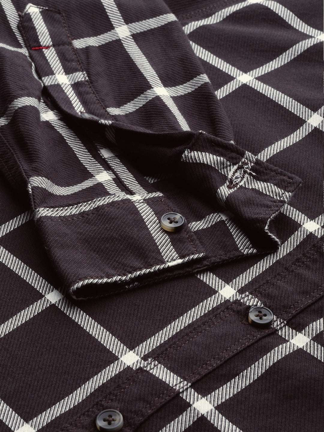 Shop Men Checked Shirt Online.