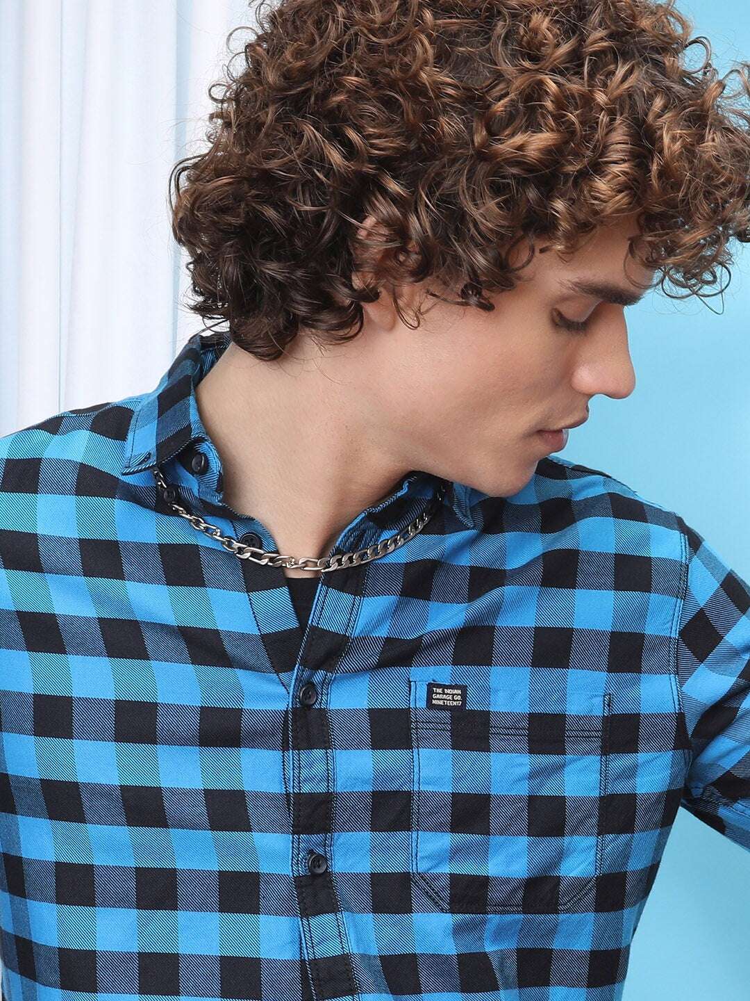 Shop Men Checked Shirt Online.