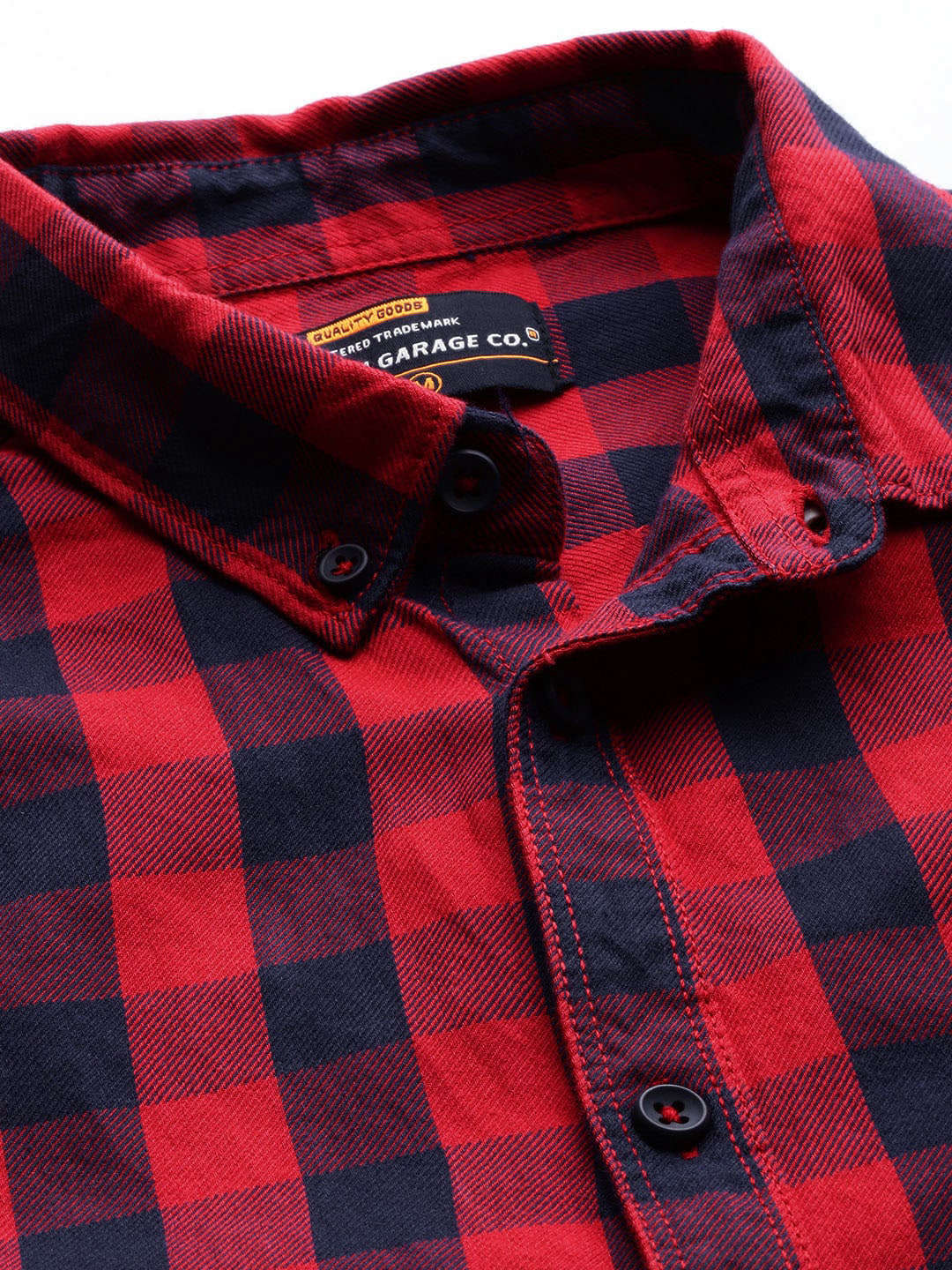 Shop Men Checked Shirt Online.