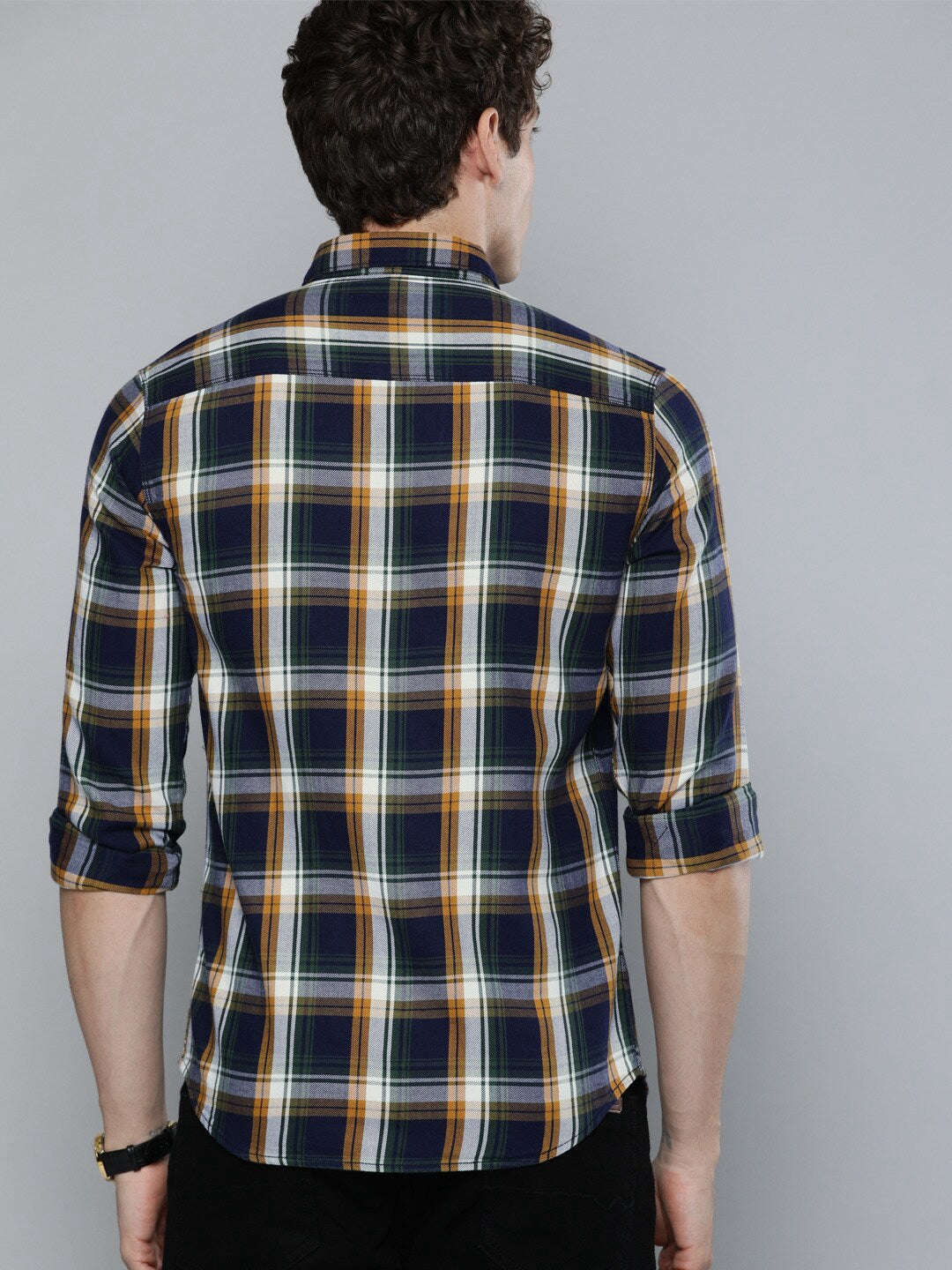 Shop Men Checked Shirt Online.