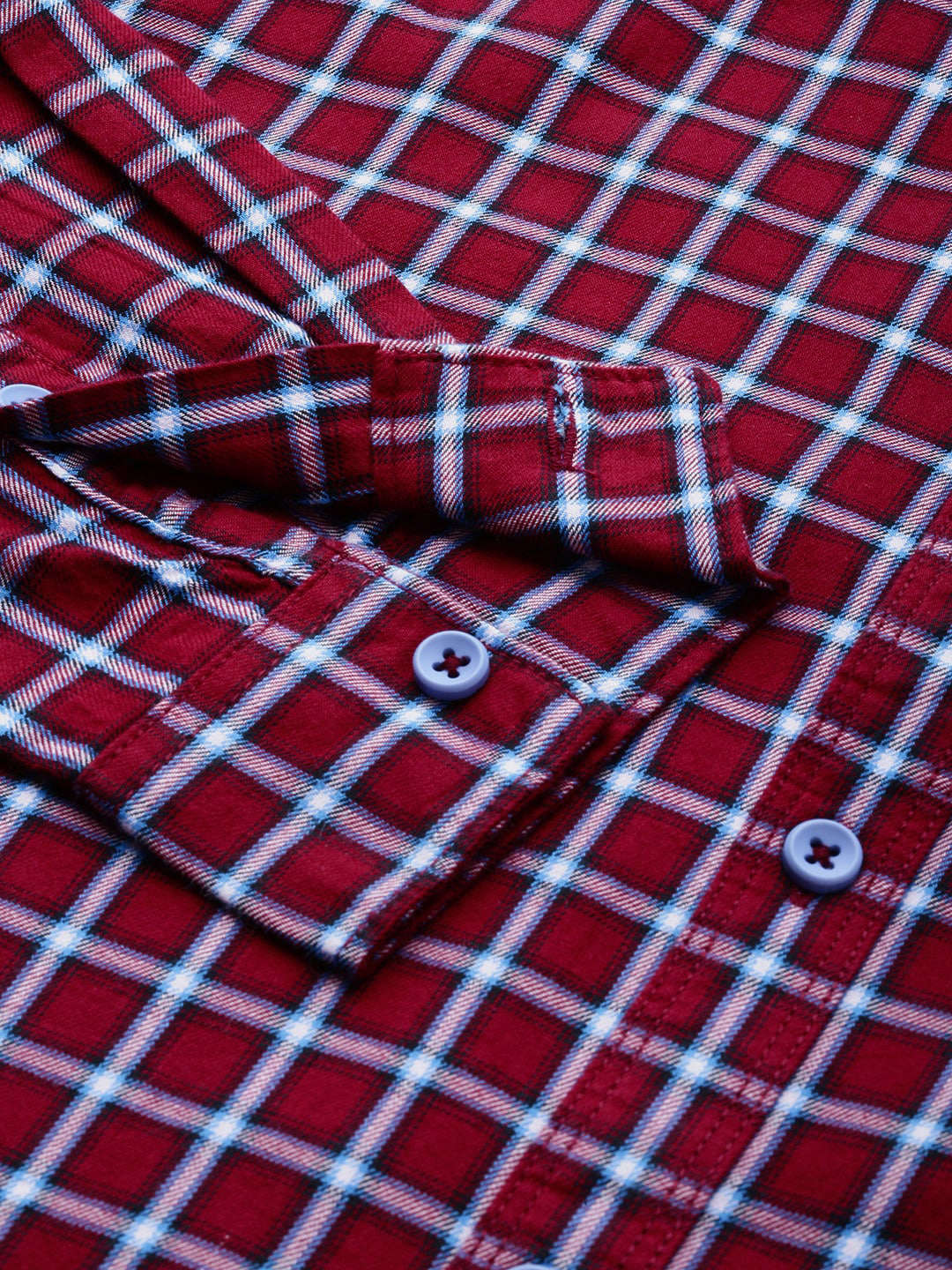 Shop Men Checked Shirt Online.