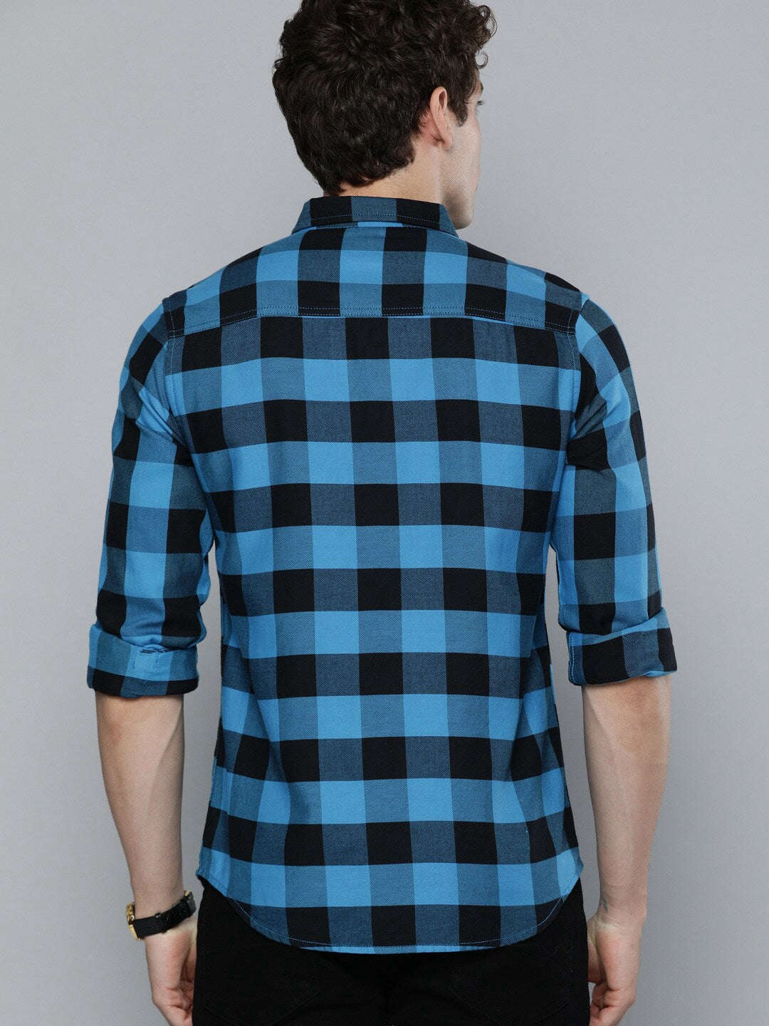 Shop Men Checkered Shirt Online.