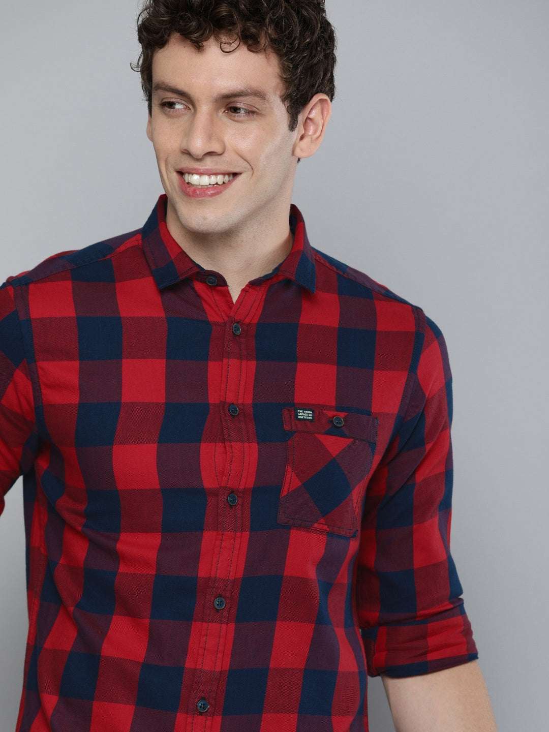 Shop Men Checkered Shirt Online.