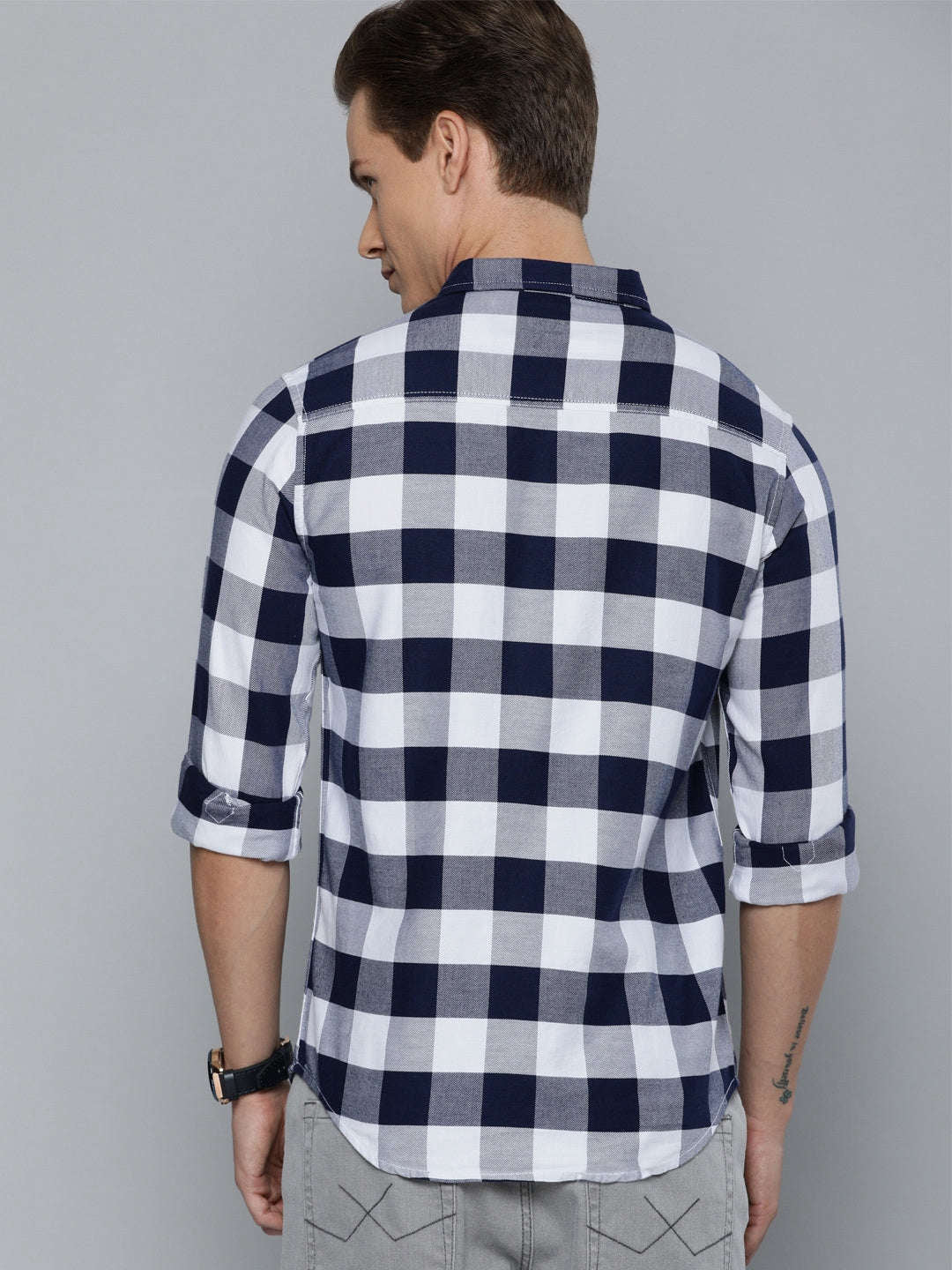 Shop Men Checkered Shirt Online.