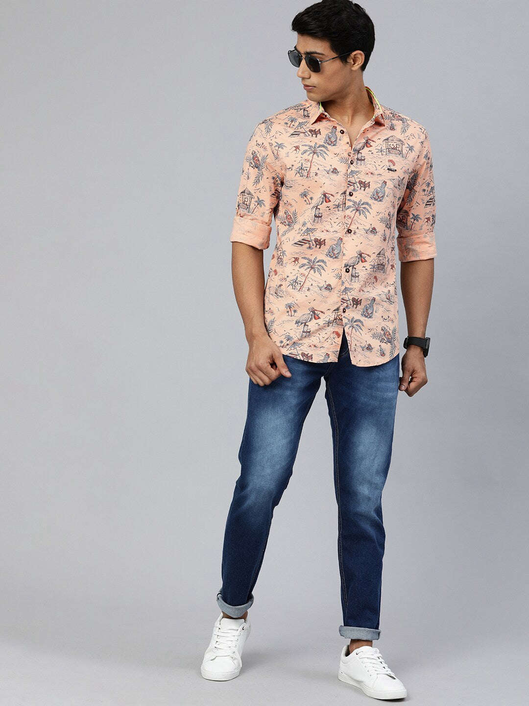 Shop Men Printed Shirt Online.