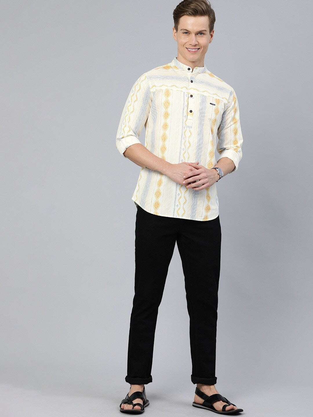 Shop Men Short Kurta Online.