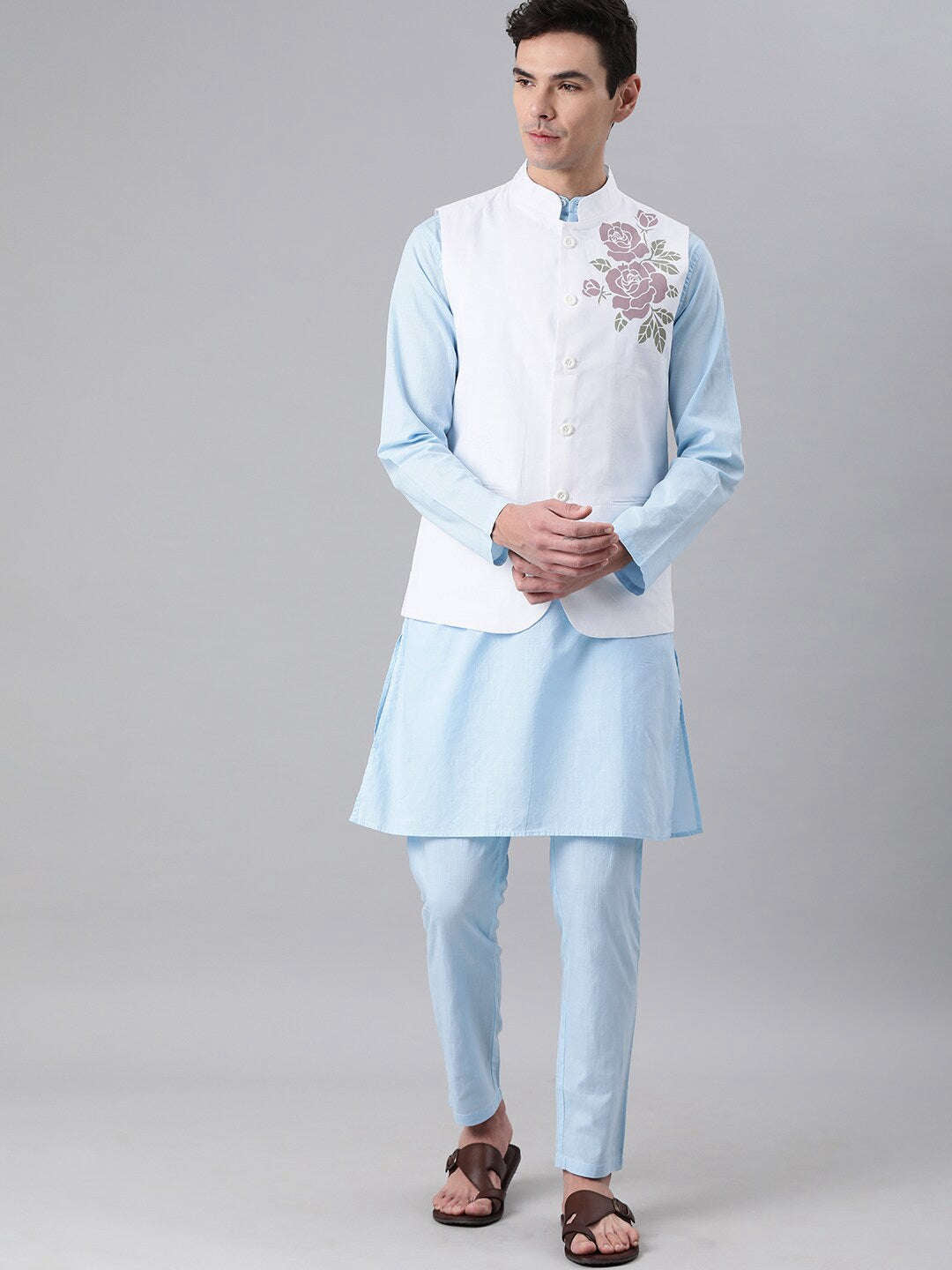 Shop Men Ethnic Kurta Set Online.