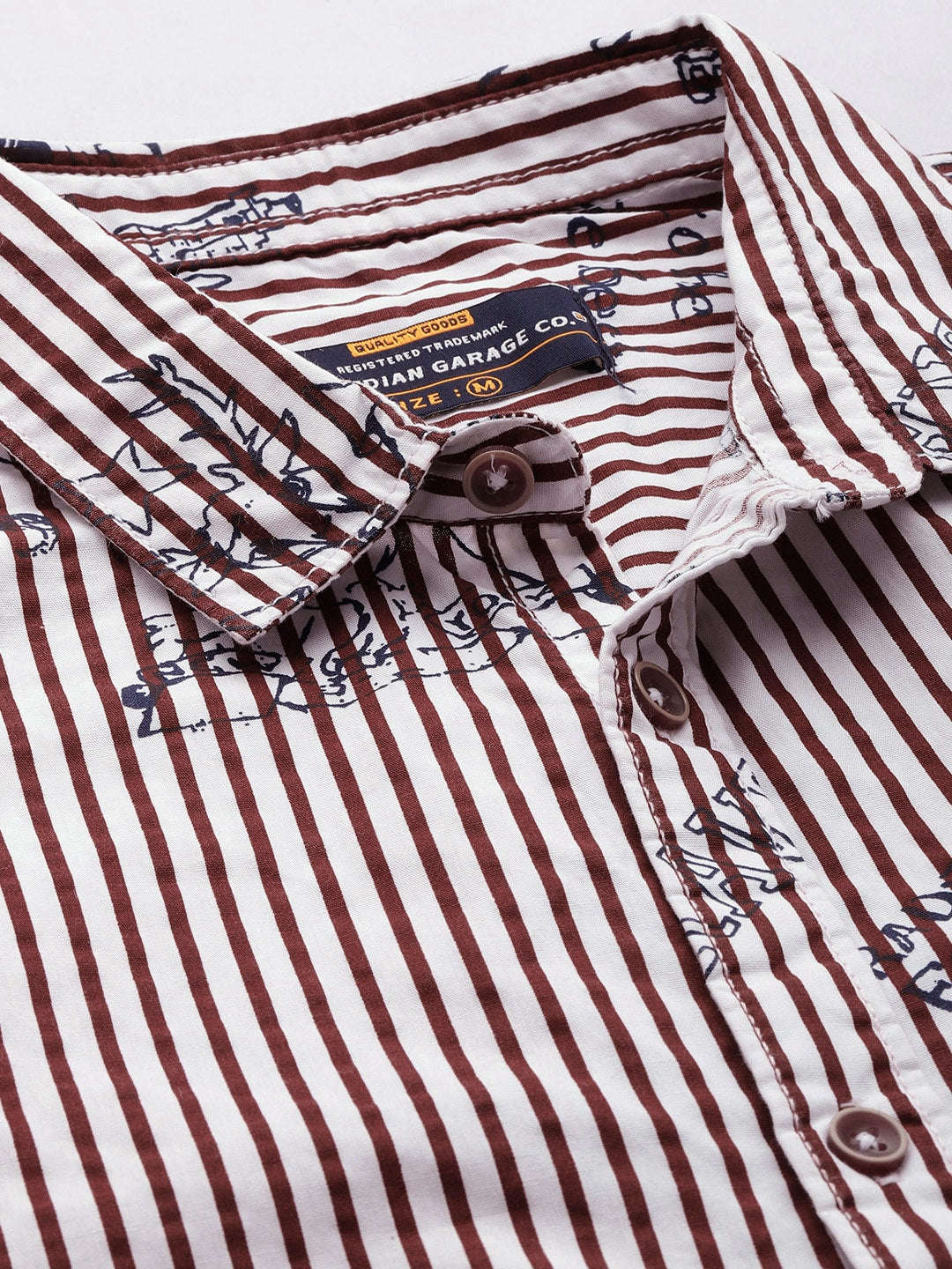 Shop Men Striped Shirt Online.