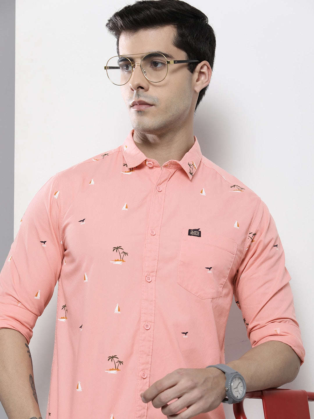 Shop Men Printed Shirt Online.