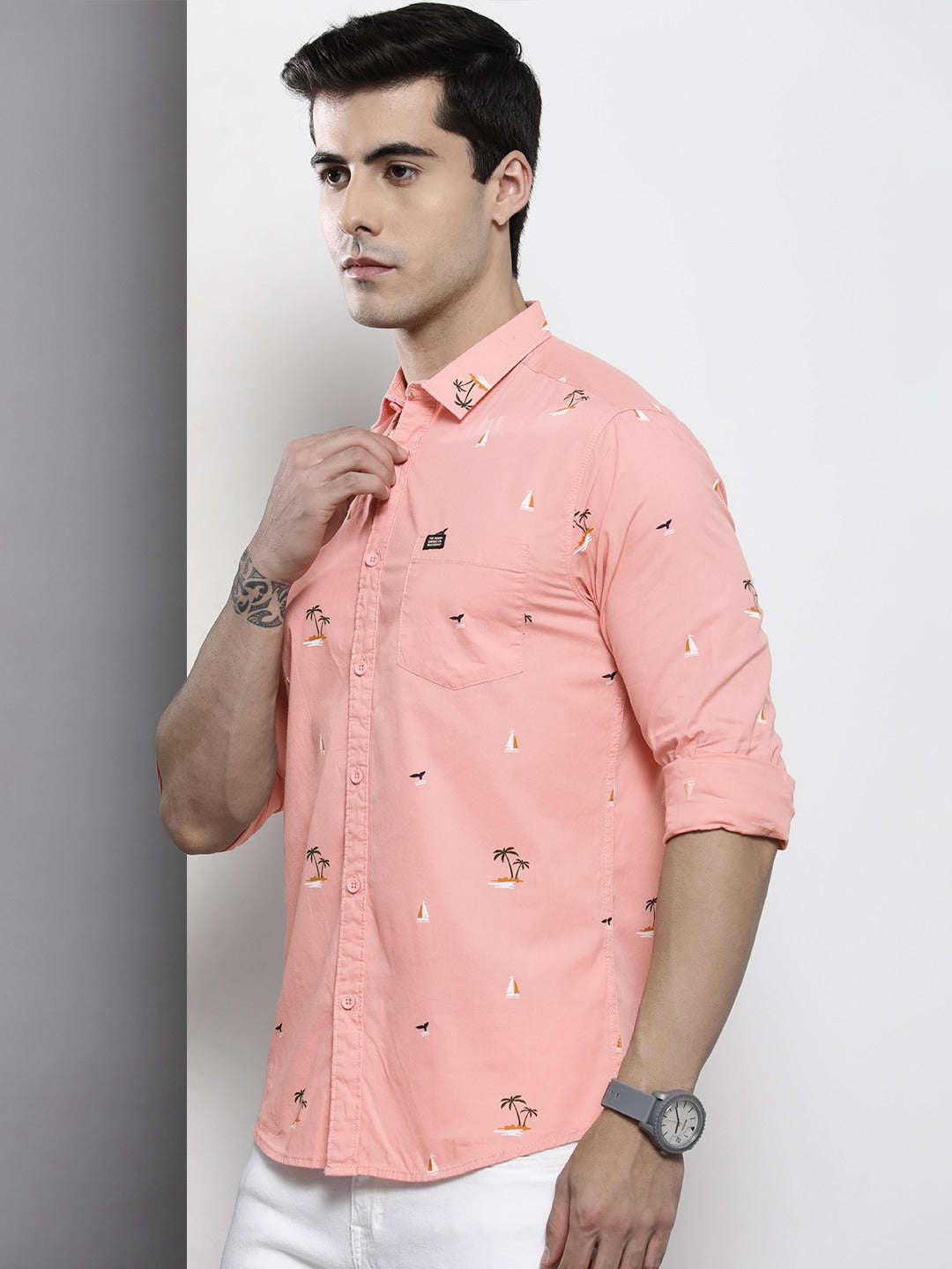 Shop Men Printed Shirt Online.