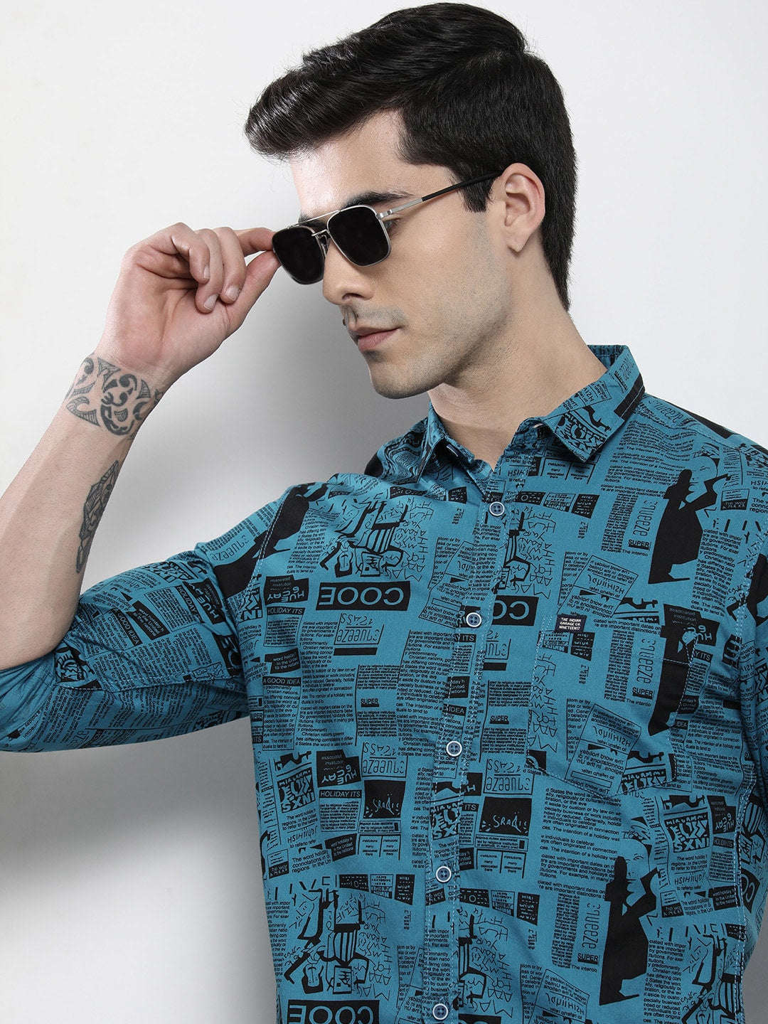 Shop Men Printed Shirt Online.