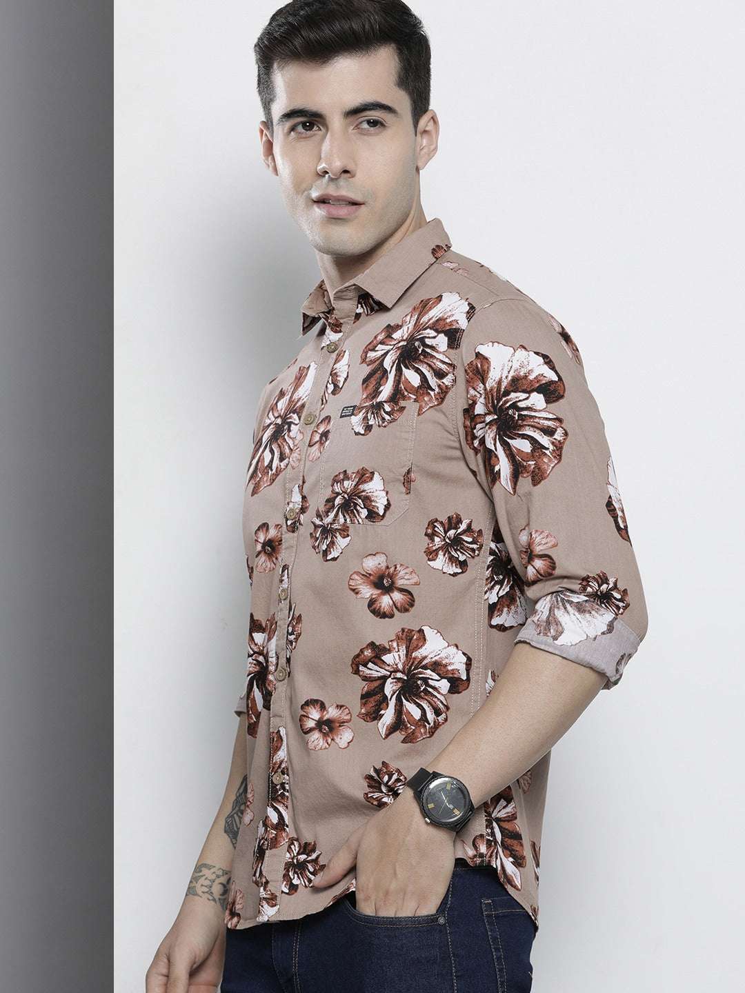 Shop Men Floral Shirt Online.