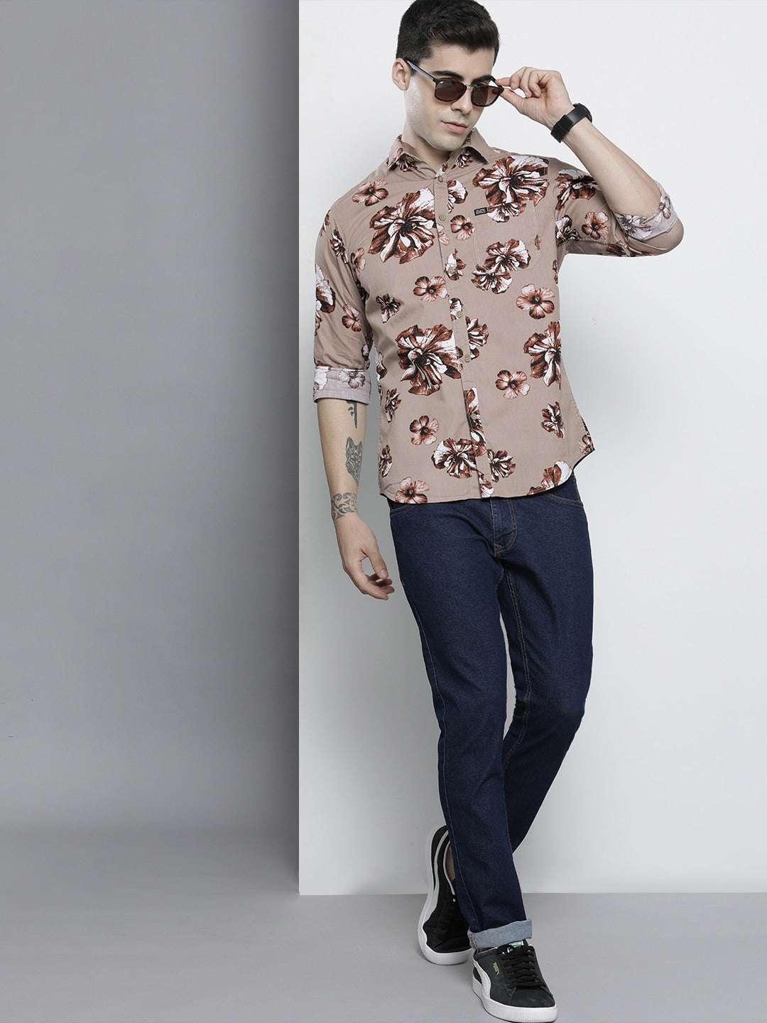 Shop Men Floral Shirt Online.