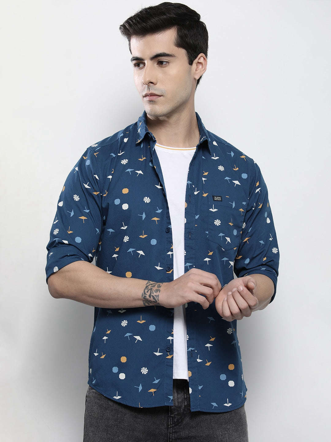 Shop Men Printed Shirt Online.