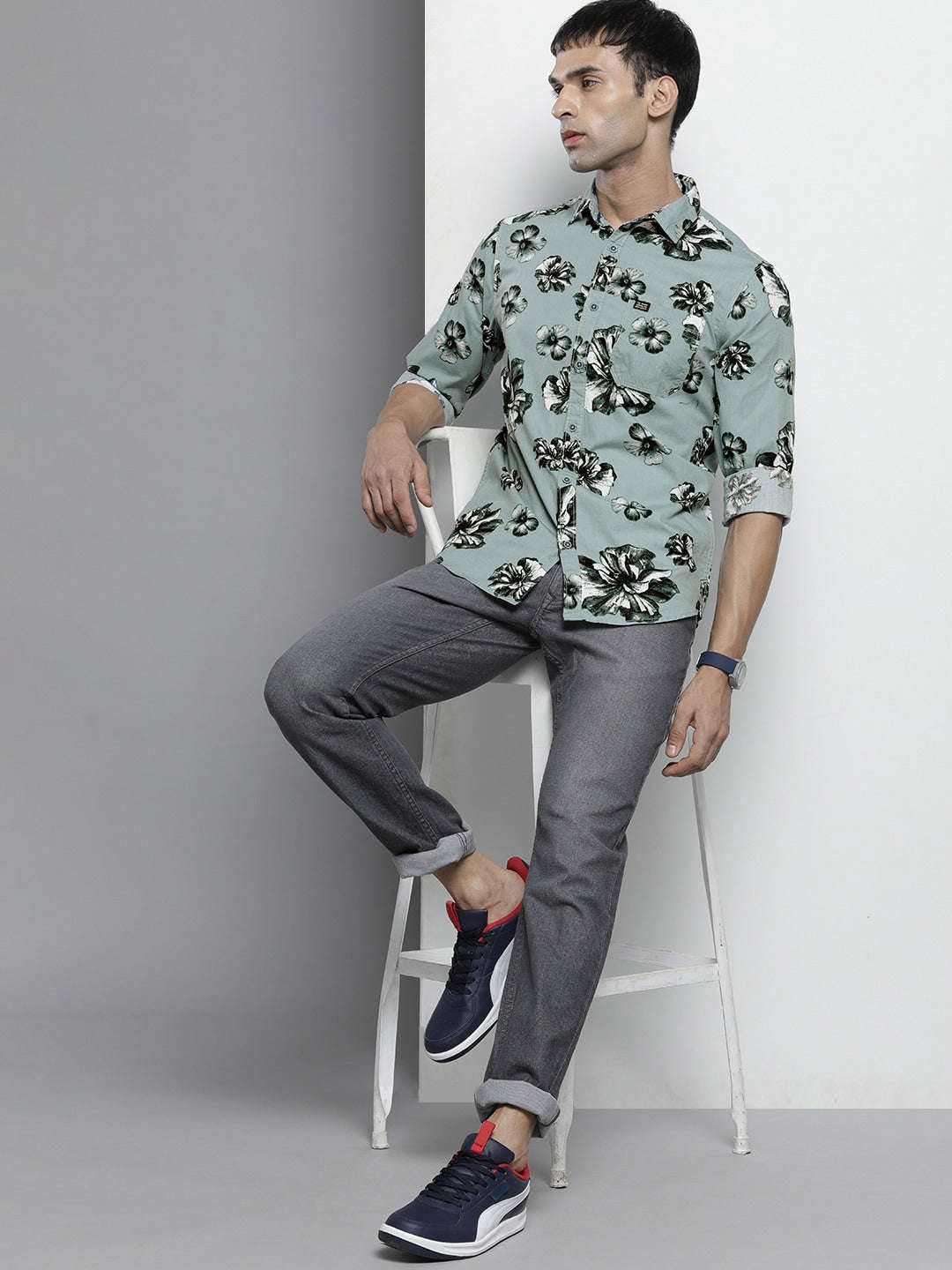 Shop Men Printed Shirt Online.