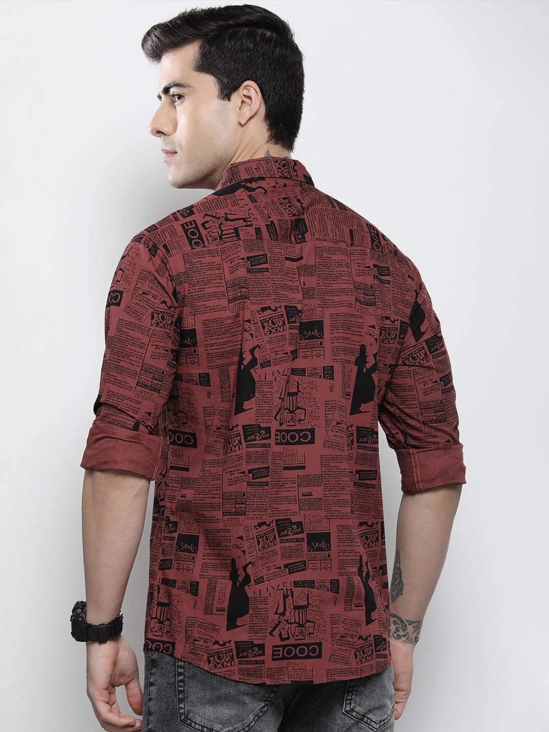 Shop Men Printed Shirt Online.