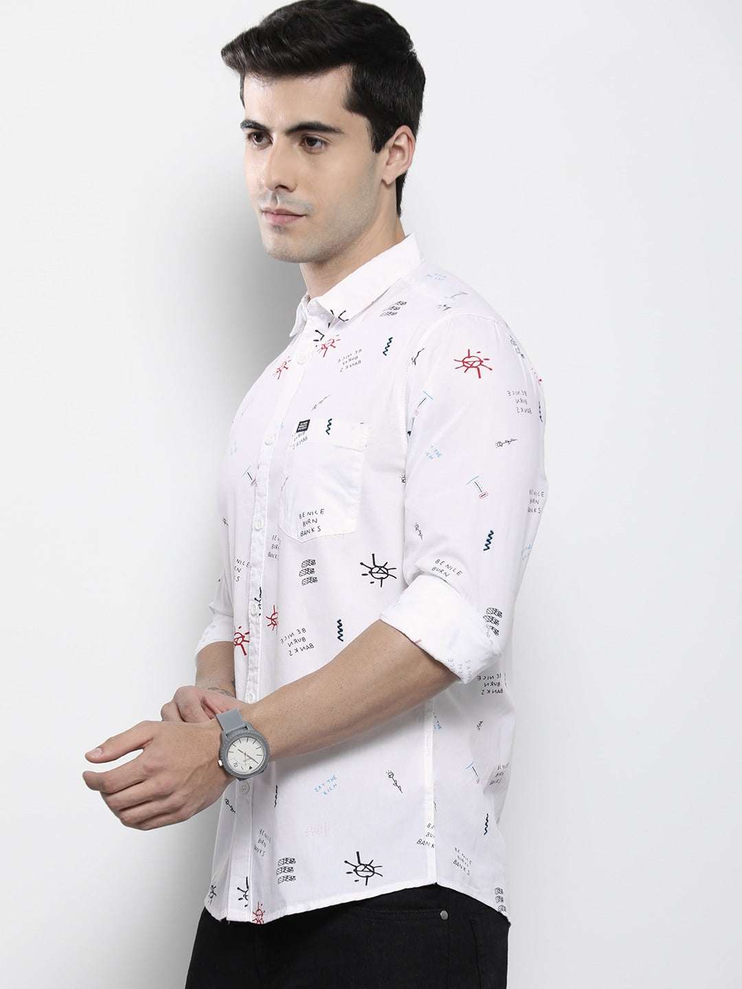 Shop Men Printed Shirt Online.