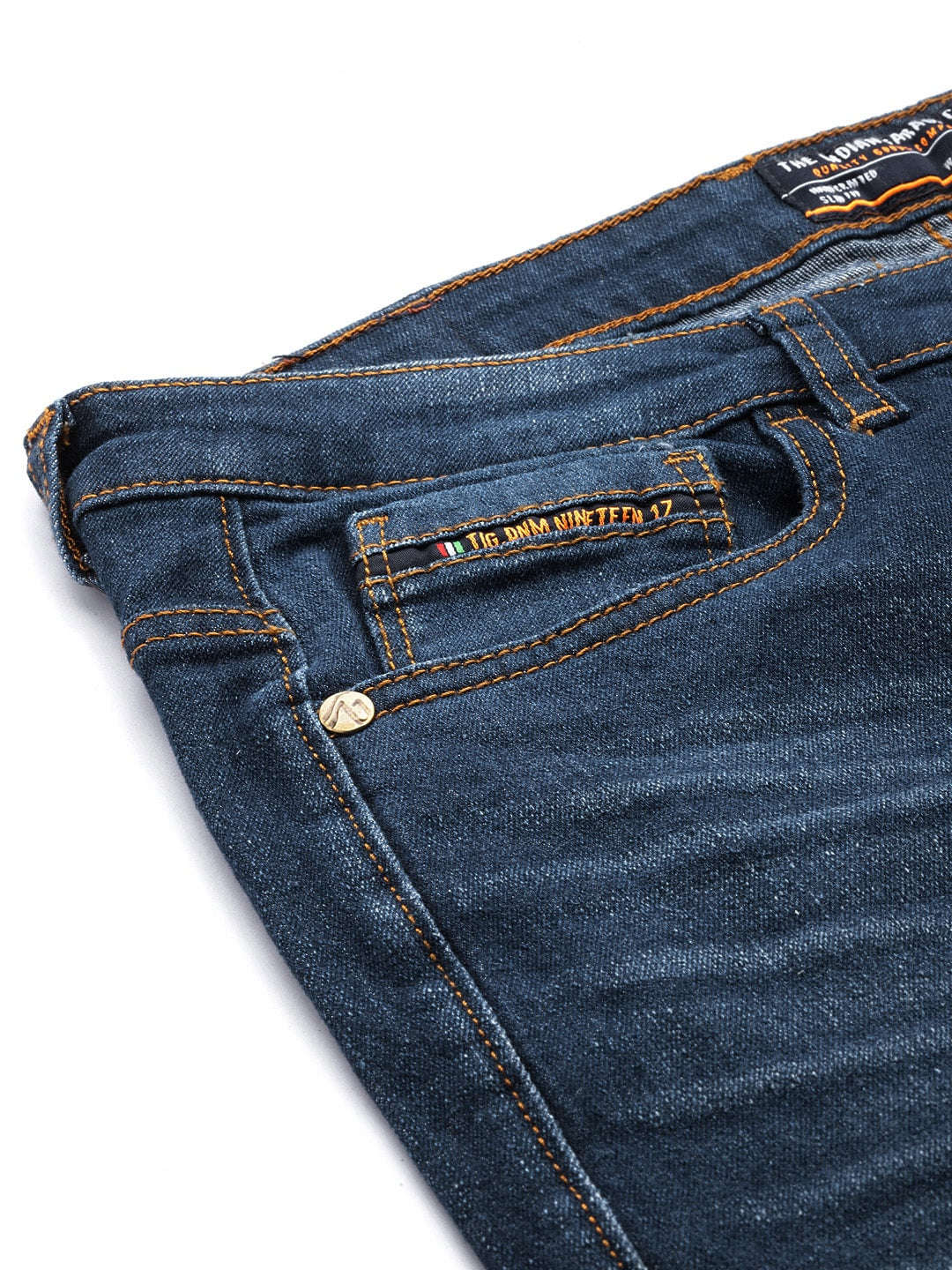 Shop Men Whisker Distressed Jeans Online.