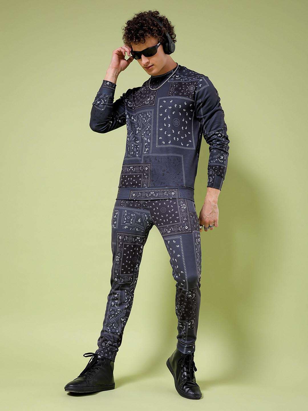 Shop Men Printed Co-Ords Online.