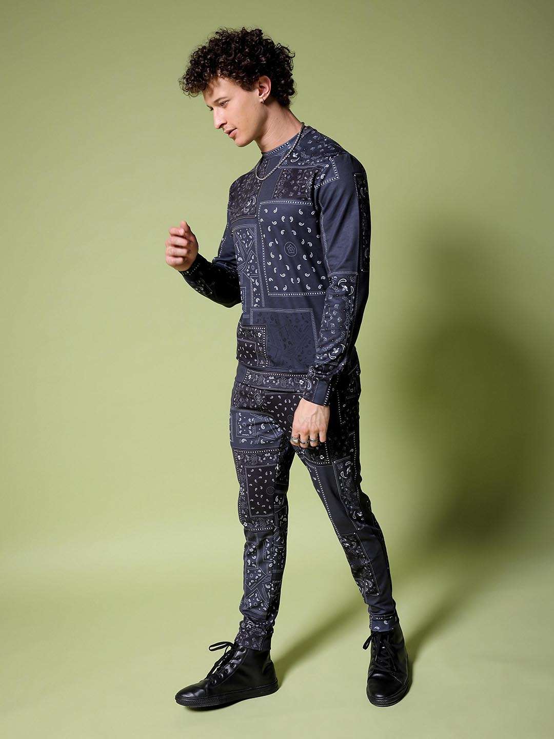 Shop Men Printed Co-Ords Online.